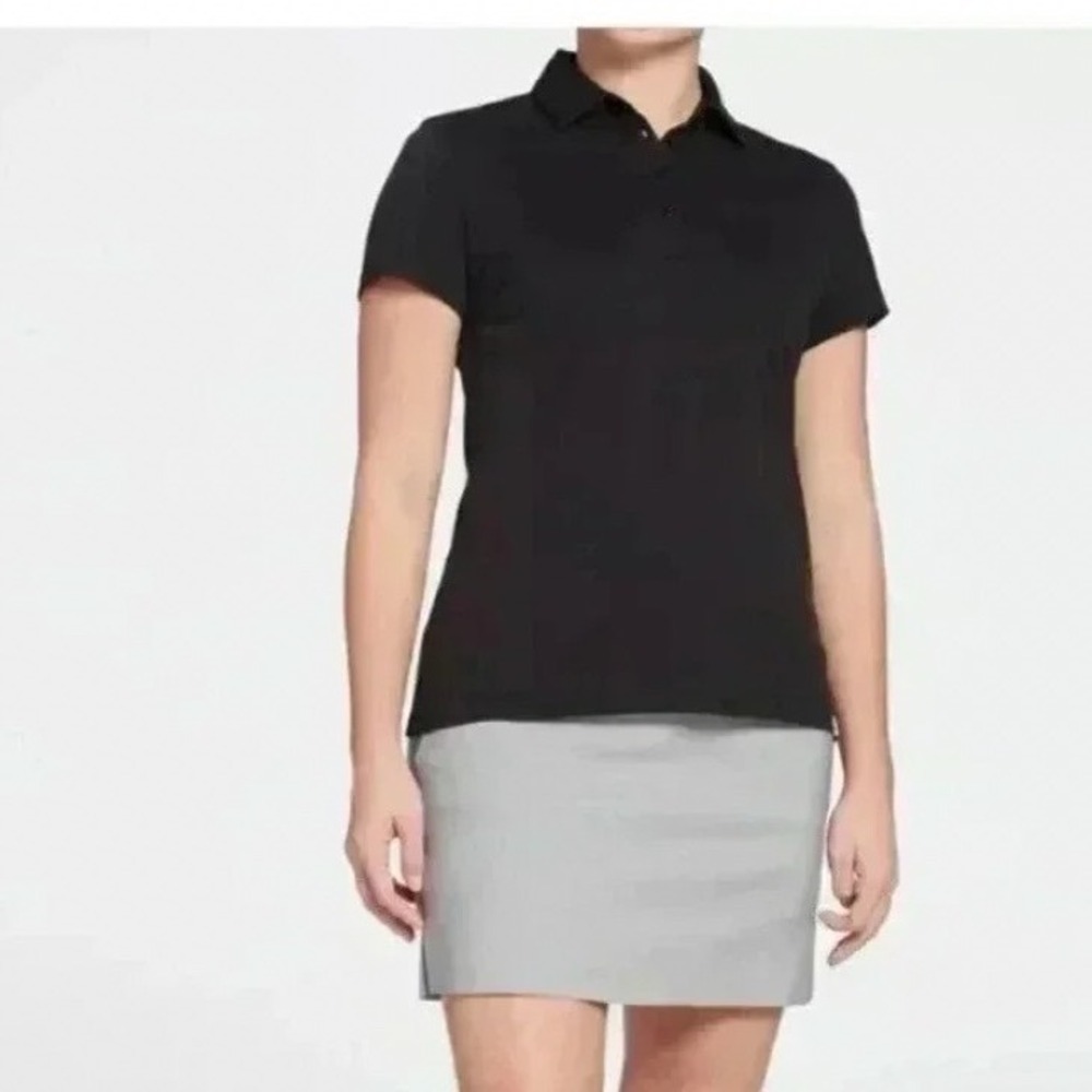 Lady Hagen Womens XXL Black‎ Short Sleeve Golf Polo Shirt Performance Top NWT